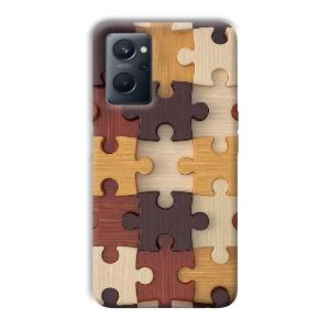 Puzzle Phone Customized Printed Back Cover for Realme 9i