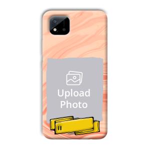 Pink Design Customized Printed Back Cover for Realme C11 2021