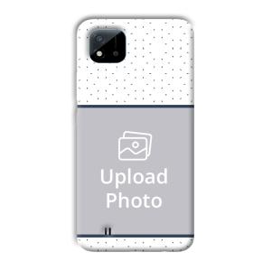 Blue Dots Customized Printed Back Cover for Realme C11 2021
