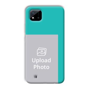 Blue Customized Printed Back Cover for Realme C11 2021