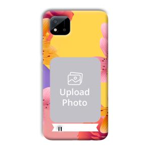 Colorful Flowers Customized Printed Back Cover for Realme C11 2021