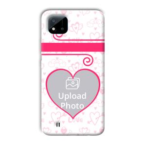 Hearts Customized Printed Back Cover for Realme C11 2021