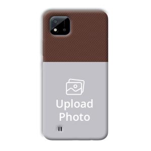 Brown Customized Printed Back Cover for Realme C11 2021