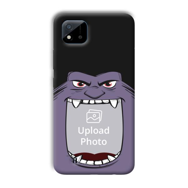 Purple Monster Customized Printed Back Cover for Realme C11 2021