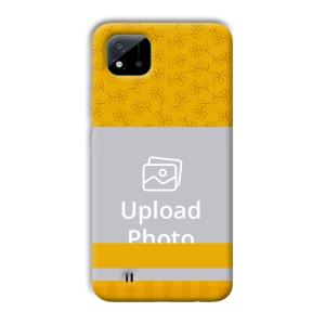Mustard Flowers Customized Printed Back Cover for Realme C11 2021