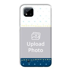 Cute Hearts Customized Printed Back Cover for Realme C11 2021