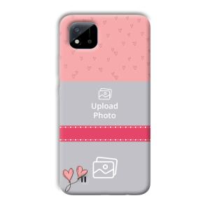 Pinkish Design Customized Printed Back Cover for Realme C11 2021