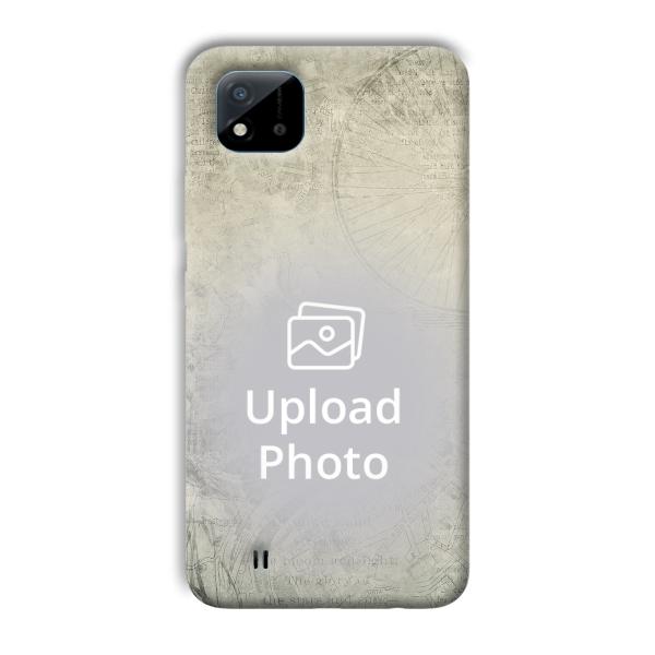Grey Retro Customized Printed Back Cover for Realme C11 2021