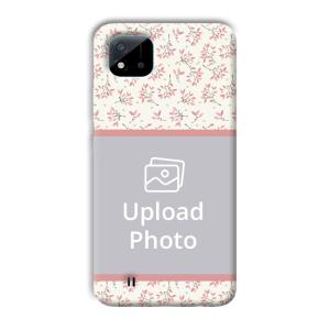 Leafy Design Customized Printed Back Cover for Realme C11 2021