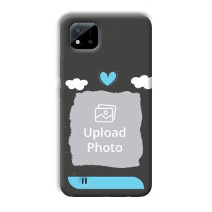 Love & Clouds Customized Printed Back Cover for Realme C11 2021