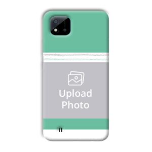 Sea Green Customized Printed Back Cover for Realme C11 2021