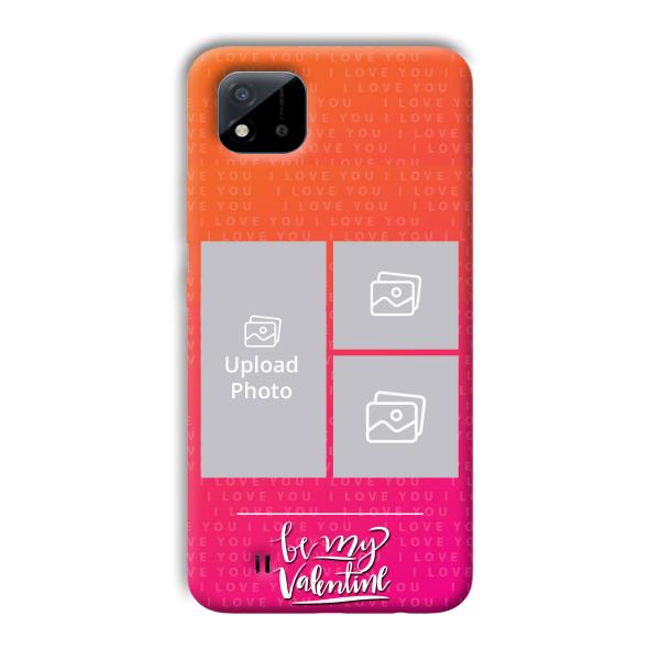 To My Valentine Customized Printed Back Cover for Realme C11 2021