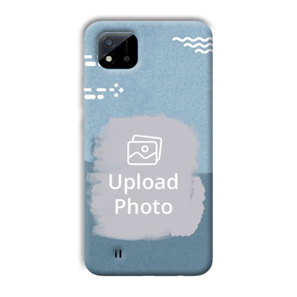 Waves Customized Printed Back Cover for Realme C11 2021