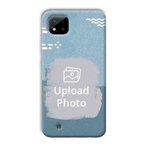 Waves Customized Printed Back Cover for Realme C11 2021