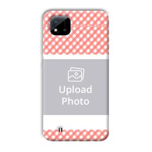 Cloth Pattern Customized Printed Back Cover for Realme C11 2021