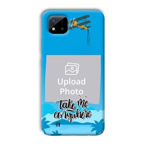 Take Me Anywhere Travel Customized Printed Back Cover for Realme C11 2021