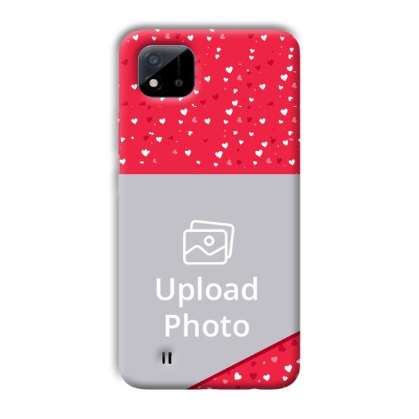 Dark Pink Customized Printed Back Cover for Realme C11 2021