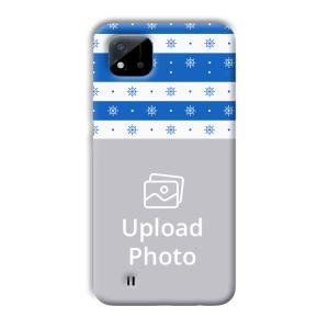 Blue Wheel Customized Printed Back Cover for Realme C11 2021