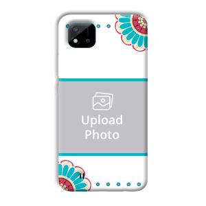 Floral  Customized Printed Back Cover for Realme C11 2021