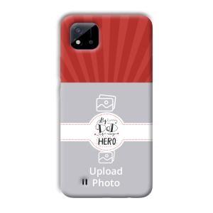 Dad  Customized Printed Back Cover for Realme C11 2021