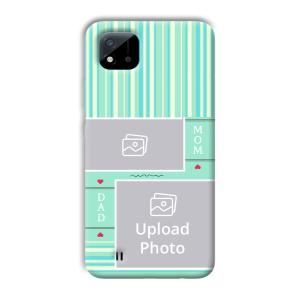Mom Dad Customized Printed Back Cover for Realme C11 2021
