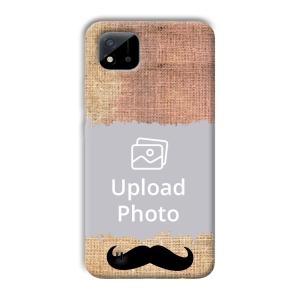 Moustache Customized Printed Back Cover for Realme C11 2021