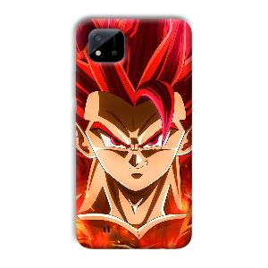 Goku Design Phone Customized Printed Back Cover for Realme C11 2021