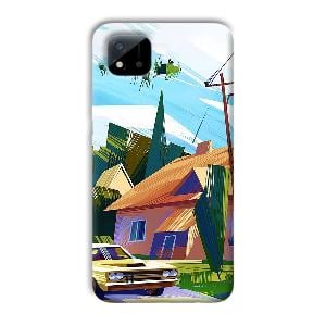 Car  Phone Customized Printed Back Cover for Realme C11 2021