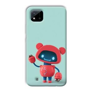 Robot Phone Customized Printed Back Cover for Realme C11 2021