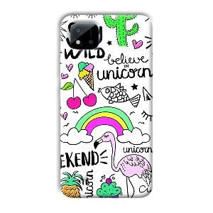 Stay Wild Phone Customized Printed Back Cover for Realme C11 2021