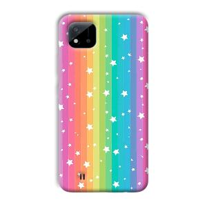 Starry Pattern Phone Customized Printed Back Cover for Realme C11 2021