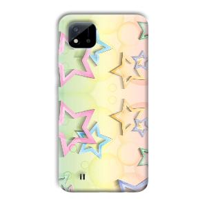 Star Designs Phone Customized Printed Back Cover for Realme C11 2021