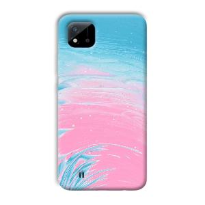 Pink Water Phone Customized Printed Back Cover for Realme C11 2021