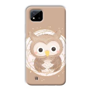 Owlet Phone Customized Printed Back Cover for Realme C11 2021