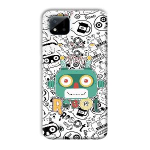 Animated Robot Phone Customized Printed Back Cover for Realme C11 2021