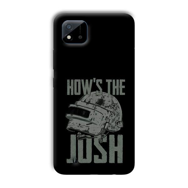How's The Josh Phone Customized Printed Back Cover for Realme C11 2021