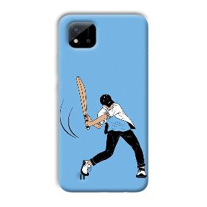 Cricketer Phone Customized Printed Back Cover for Realme C11 2021