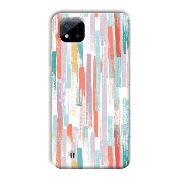 Light Paint Stroke Phone Customized Printed Back Cover for Realme C11 2021