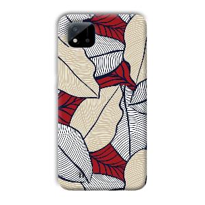 Leafy Pattern Phone Customized Printed Back Cover for Realme C11 2021