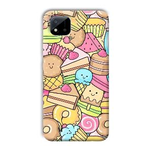 Love Desserts Phone Customized Printed Back Cover for Realme C11 2021
