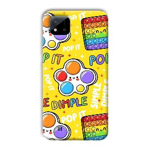 Pop It Phone Customized Printed Back Cover for Realme C11 2021