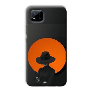 Woman In Black Phone Customized Printed Back Cover for Realme C11 2021