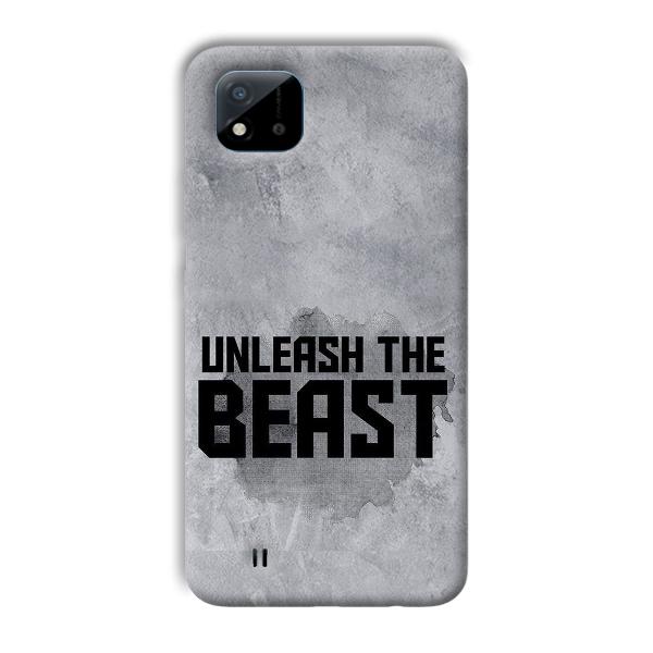Unleash The Beast Phone Customized Printed Back Cover for Realme C11 2021