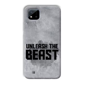 Unleash The Beast Phone Customized Printed Back Cover for Realme C11 2021