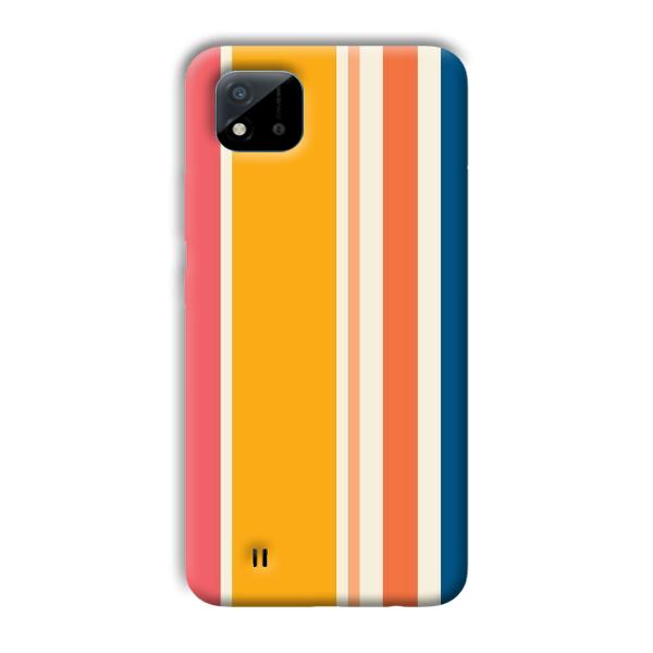 Colorful Pattern Phone Customized Printed Back Cover for Realme C11 2021