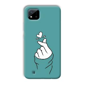 Korean Love Design Phone Customized Printed Back Cover for Realme C11 2021