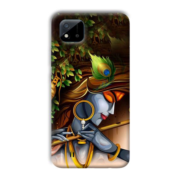 Krishna & Flute Phone Customized Printed Back Cover for Realme C11 2021
