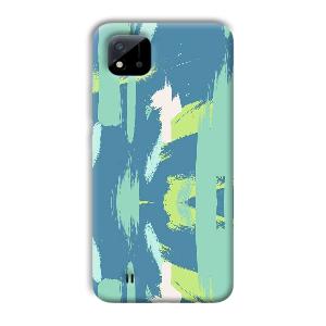 Paint Design Phone Customized Printed Back Cover for Realme C11 2021
