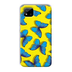 Butterflies Phone Customized Printed Back Cover for Realme C11 2021