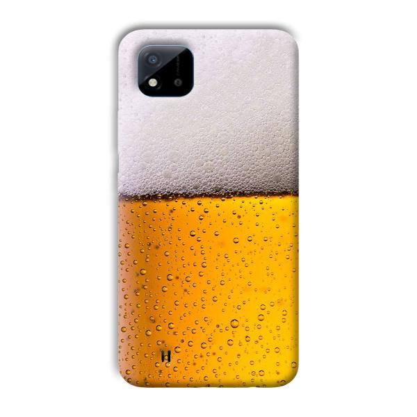 Beer Design Phone Customized Printed Back Cover for Realme C11 2021